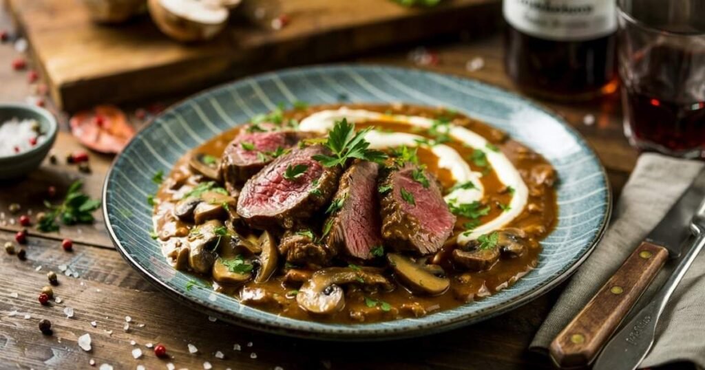 Beef Stroganoff