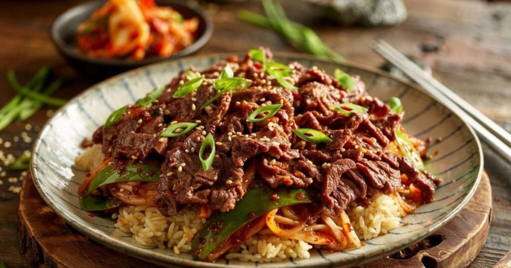 Korean Style Beef Bulgogi