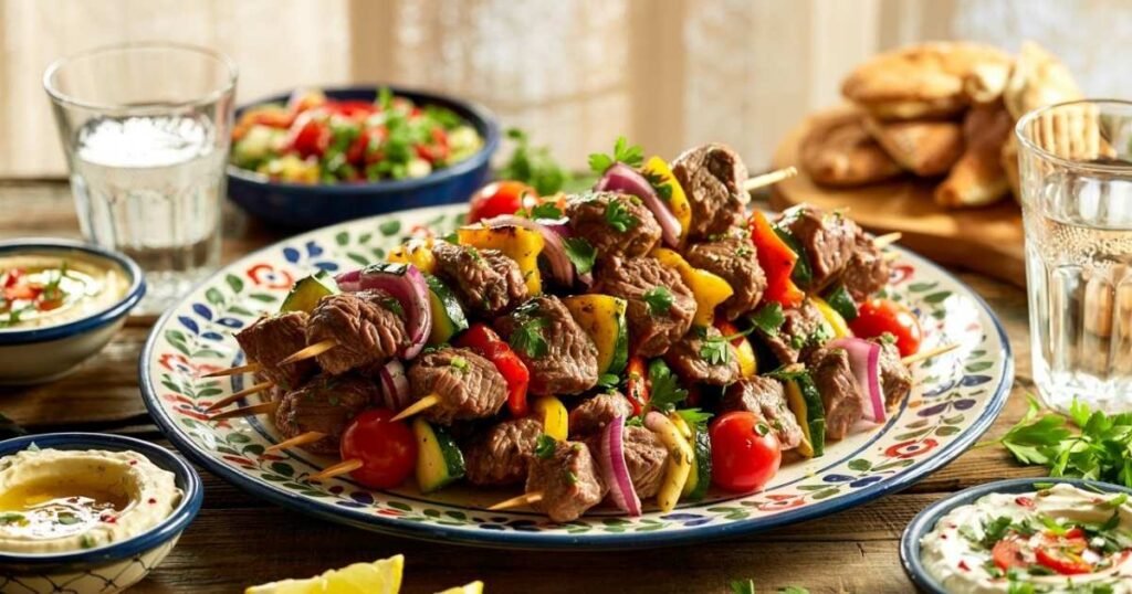 Grilled Beef Kabobs