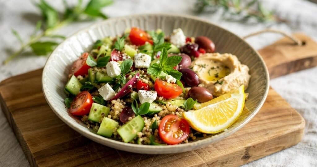 Mediterranean Quinoa Bowl