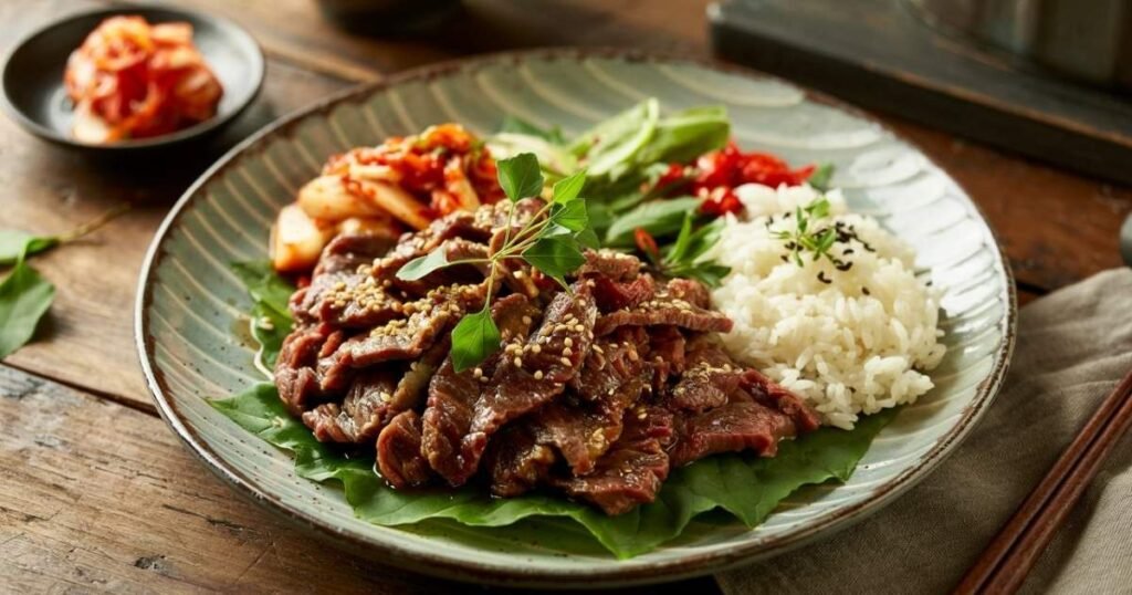 Korean Style Beef Bulgogi