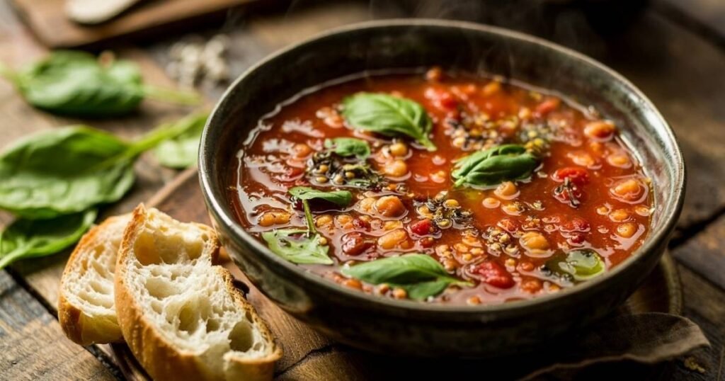 Chickpea and Spinach Soup