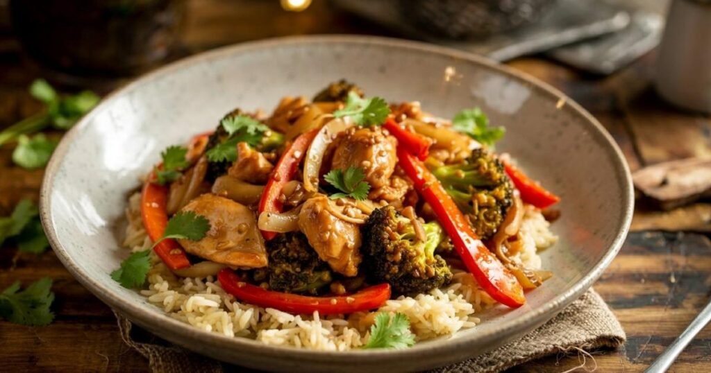 Chicken and Broccoli Stir Fry