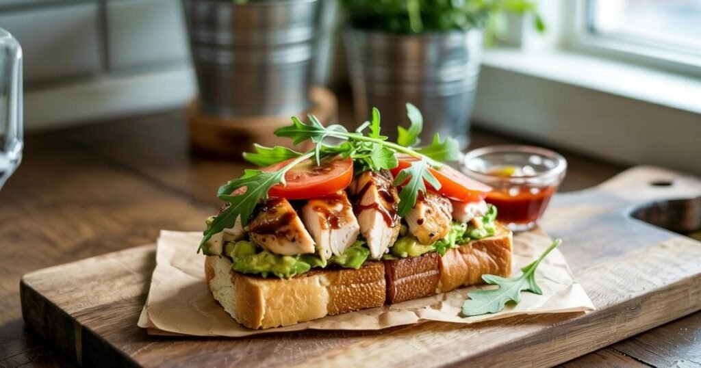 Chicken and Avocado Toast