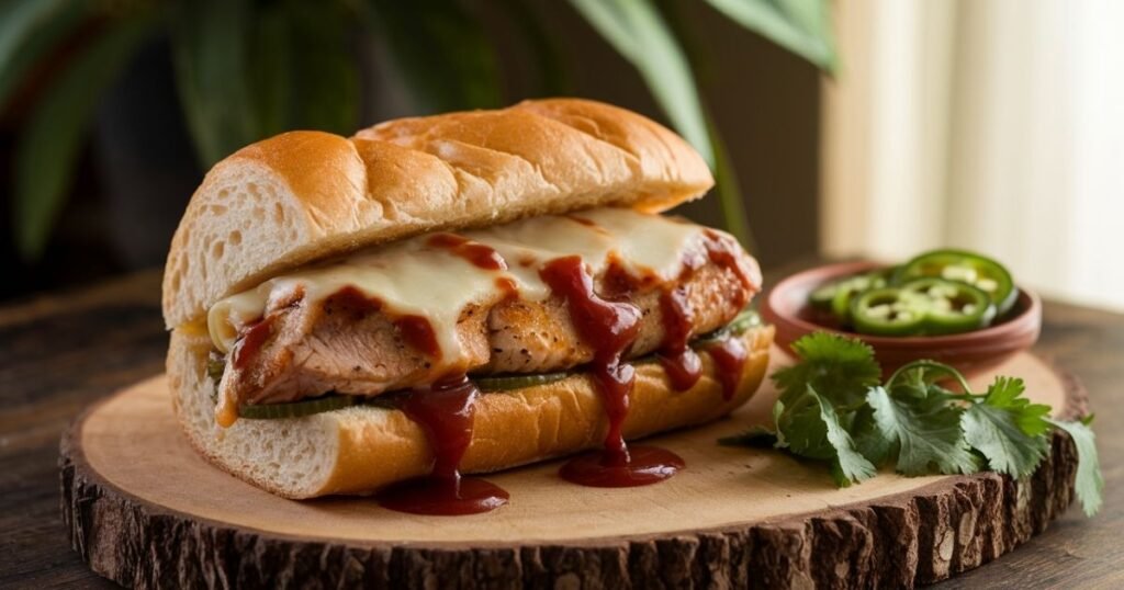 Chicken Banh Mi Sandwich
