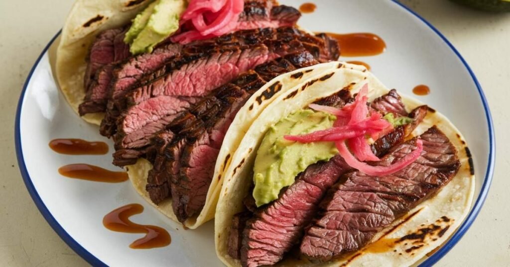 Grilled Skirt Steak Tacos