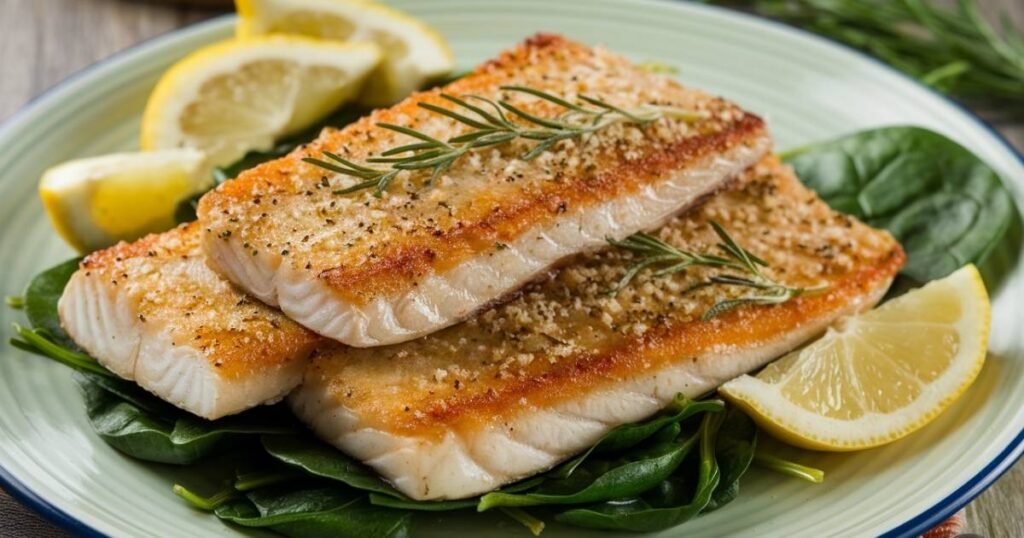 Garlic Butter Trout