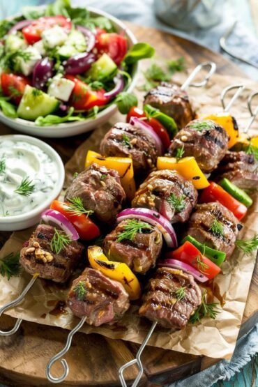Grilled Beef Kebabs