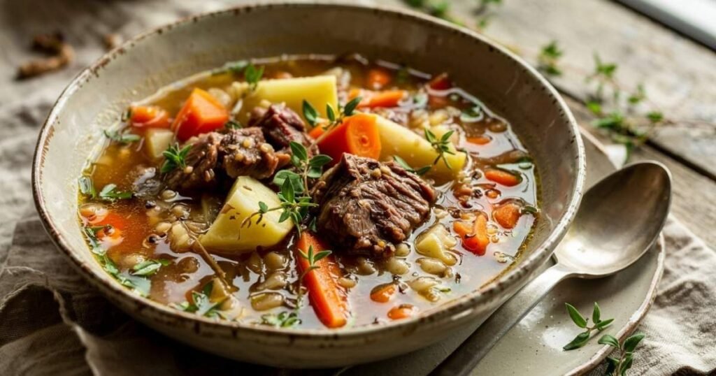 Beef and Barley Soup