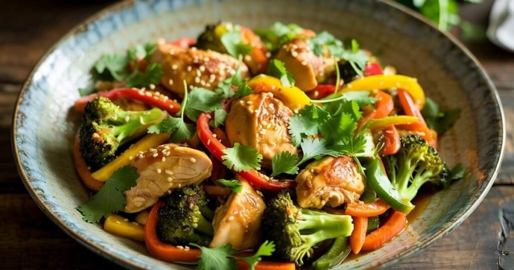 Chicken and Vegetable Stir Fry