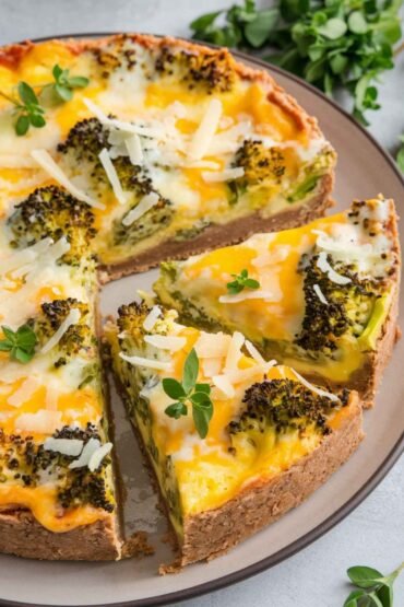 Broccoli and Cheese Egg Bake