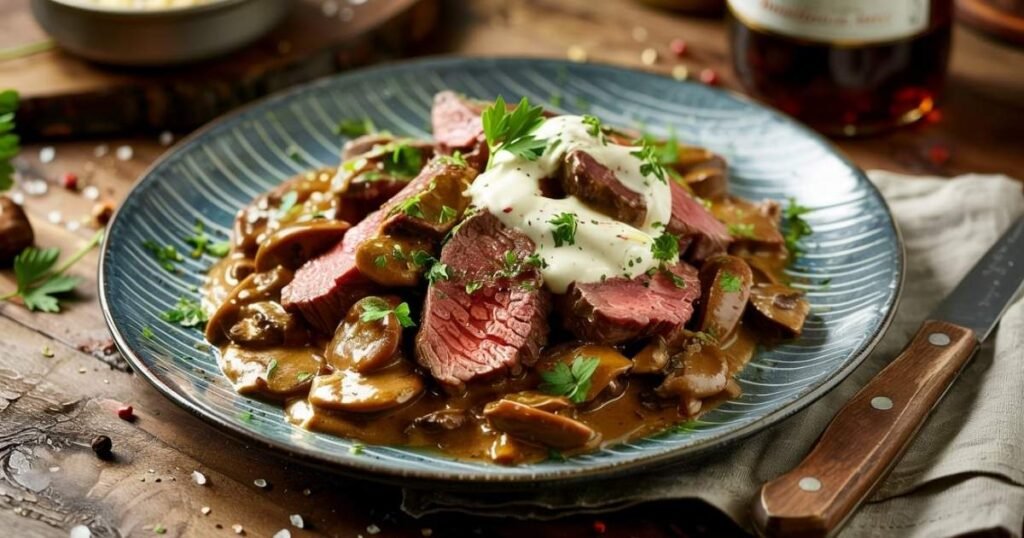 Beef Stroganoff