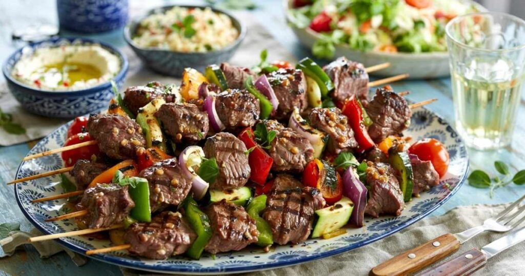 Grilled Beef Kabobs