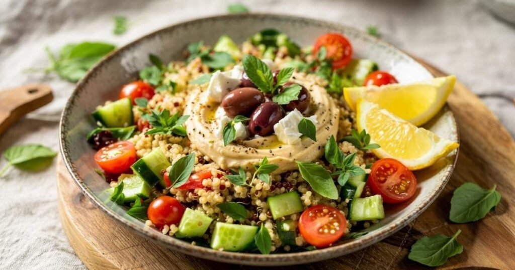 Mediterranean Quinoa Bowl