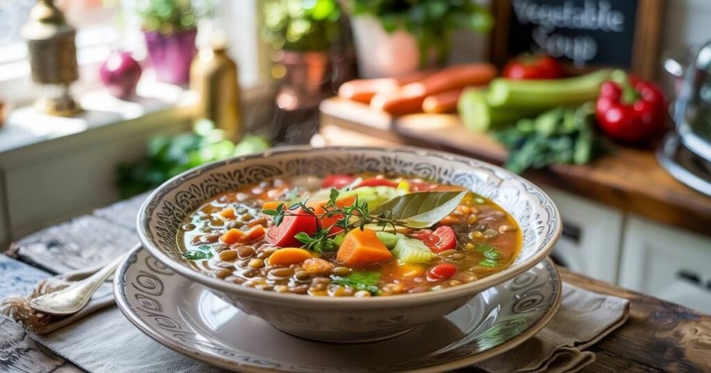 Lentil Vegetable Soup
