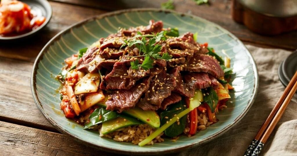 Korean Style Beef Bulgogi