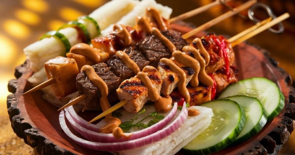 Grilled Beef Satay