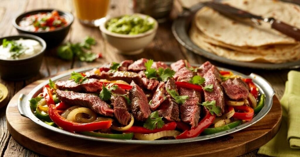 Grilled Beef Fajitas