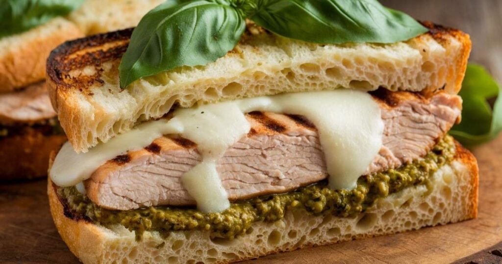 Chicken Pesto Sandwich