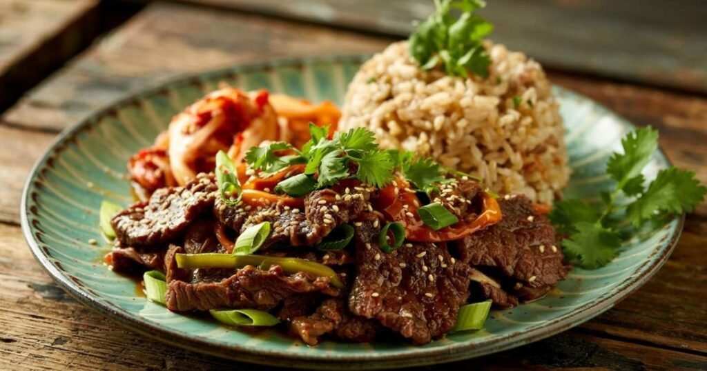 Korean Style Beef Bulgogi
