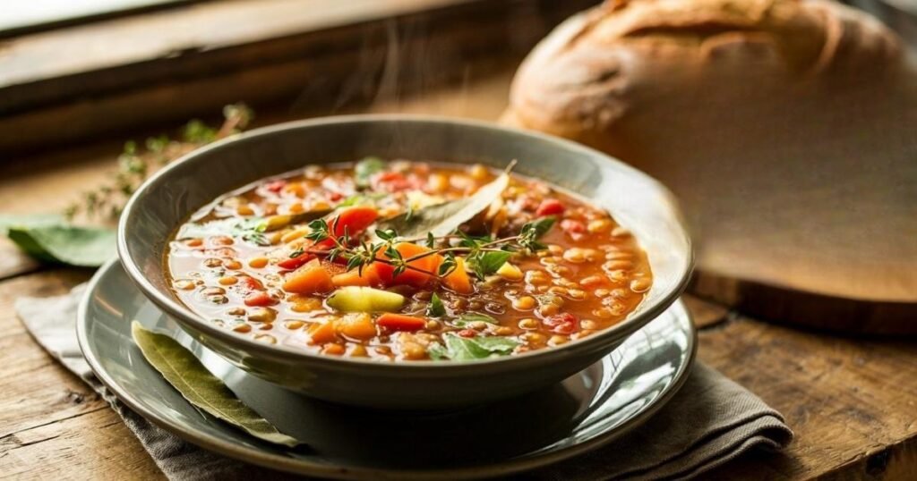 Lentil Vegetable Soup