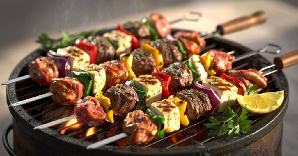 Grilled Beef Kebabs