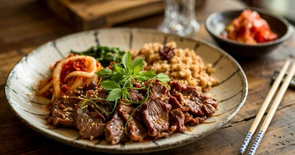 Korean Style Beef Bulgogi