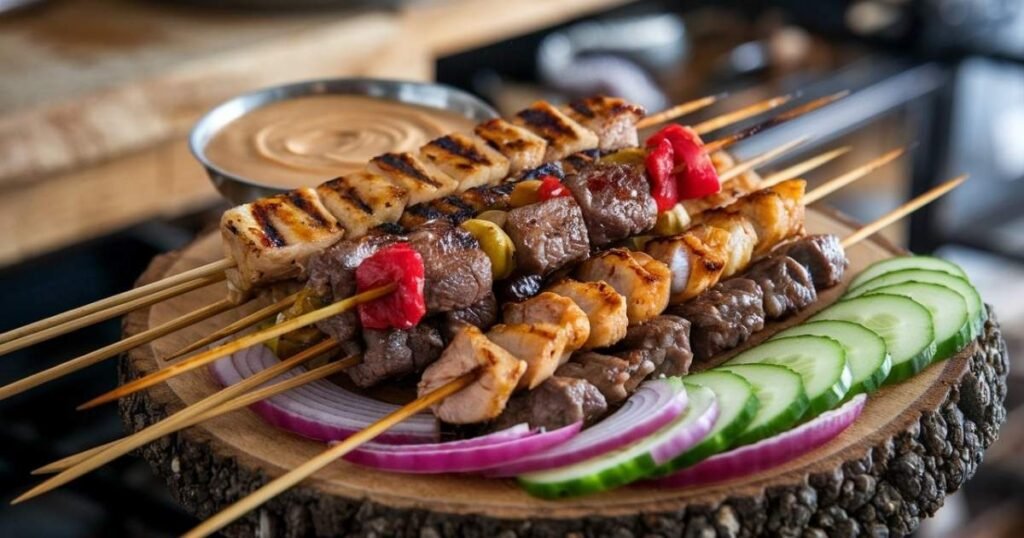 Grilled Beef Satay