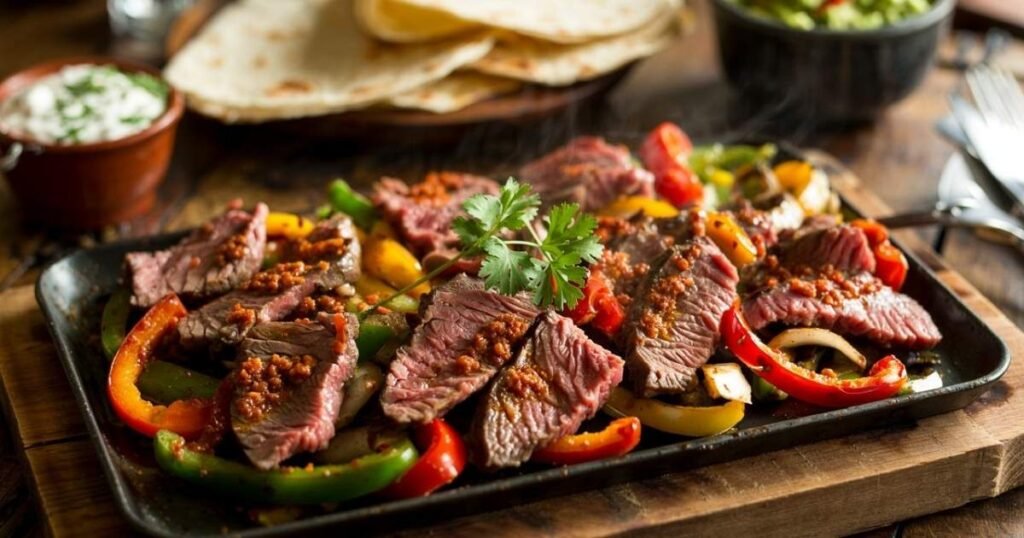 Grilled Beef Fajitas