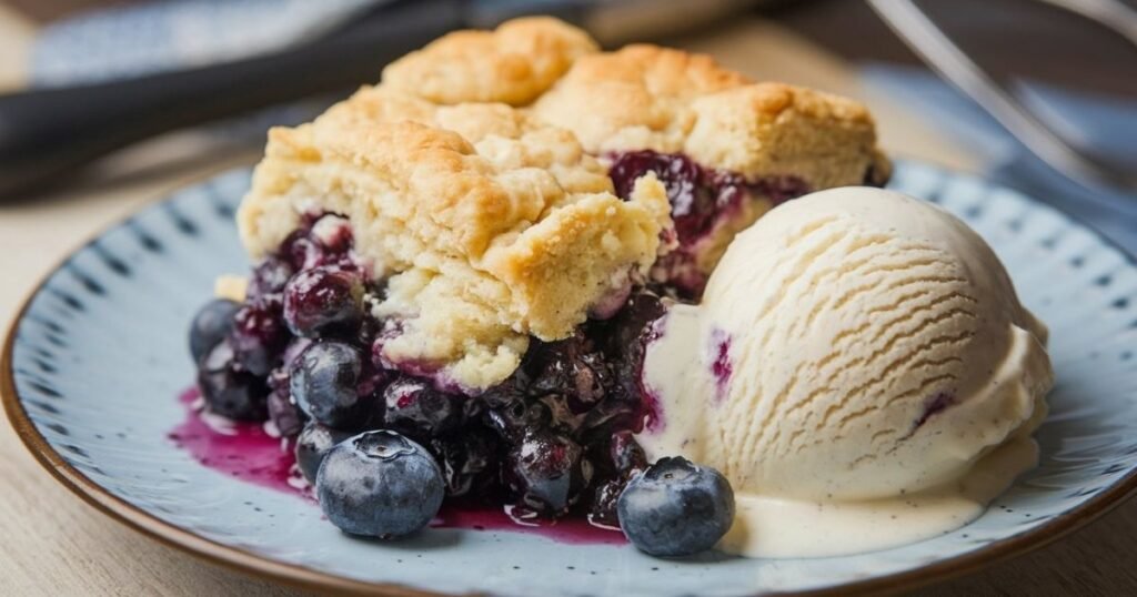 Blueberry Cobbler