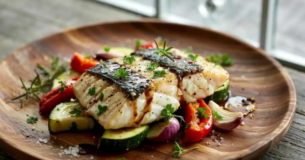 Balsamic Glazed Mahi Mahi