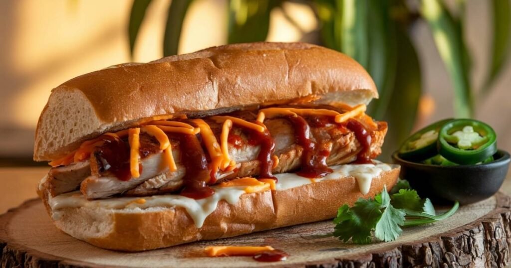 Chicken Banh Mi Sandwich