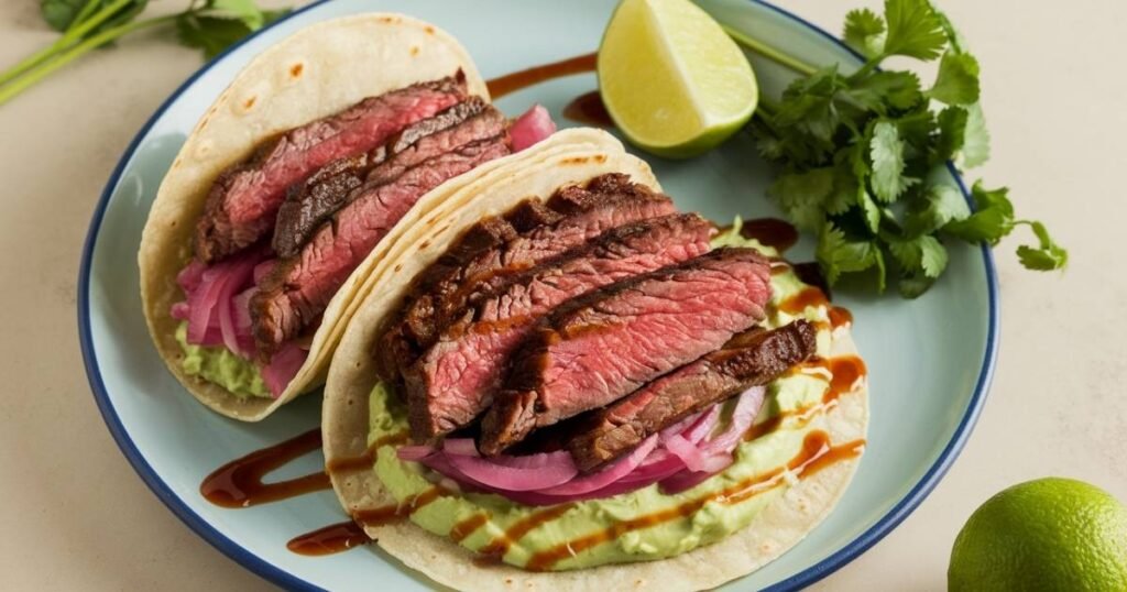 Grilled Skirt Steak Tacos