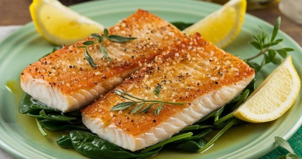 Garlic Butter Trout