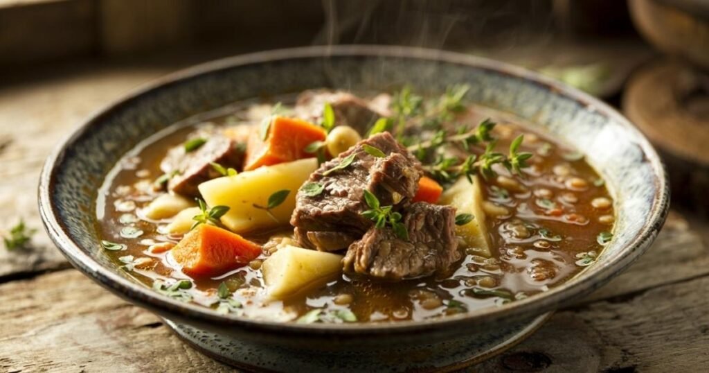 Beef and Barley Soup