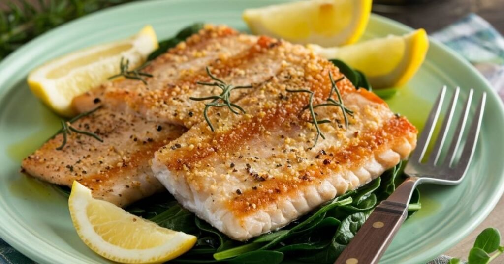 Garlic Butter Trout
