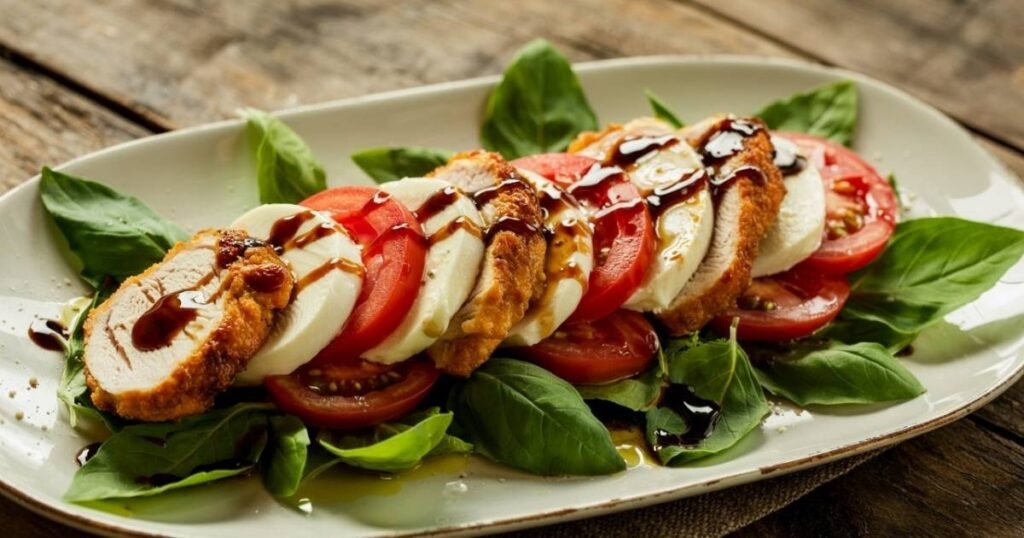 Chicken Caprese Salad