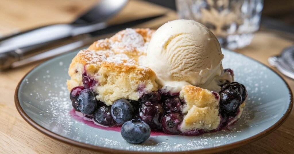 Blueberry Cobbler