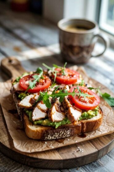 Chicken and Avocado Toast
