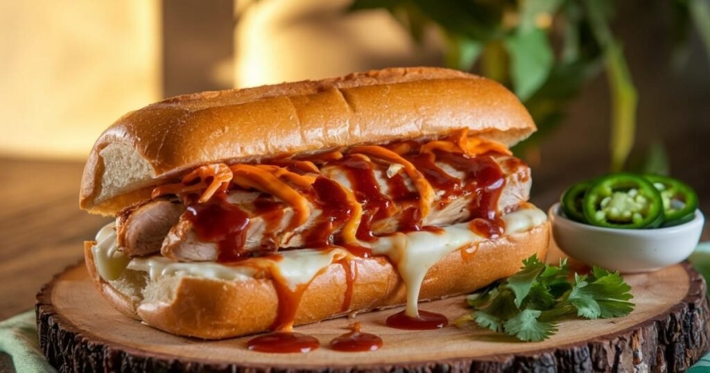 Chicken Banh Mi Sandwich
