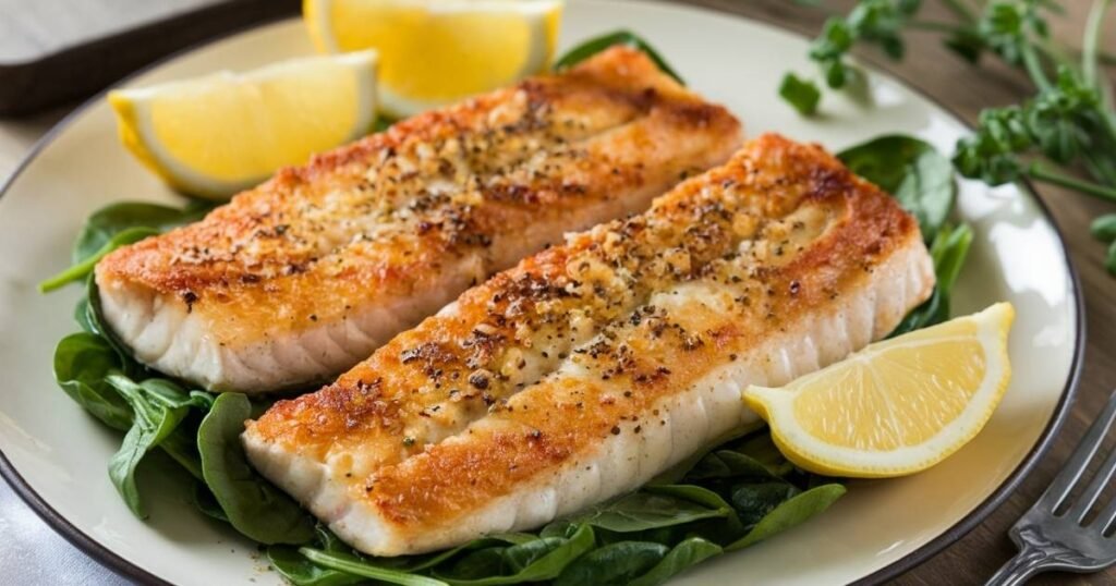Garlic Butter Trout