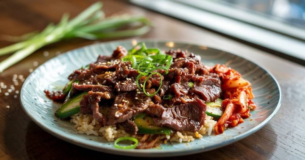 Korean Style Beef Bulgogi