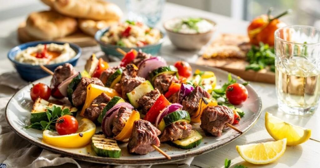 Grilled Beef Kabobs