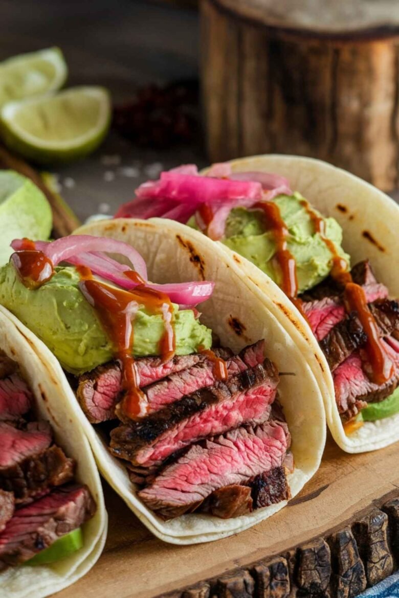 Grilled Skirt Steak Tacos