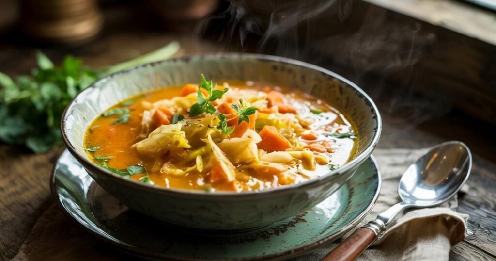 Cabbage and Carrot Soup