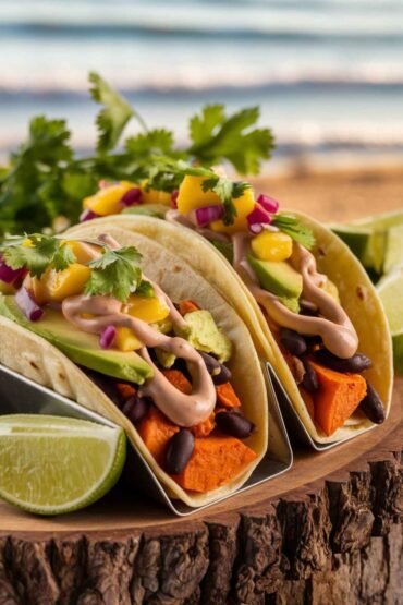 Potato and Black Bean Tacos