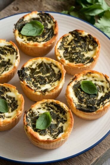 Baked Spinach and Ricotta Egg Cups
