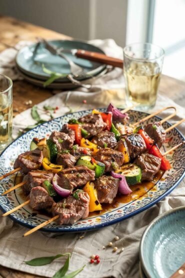 Grilled Beef Kabobs