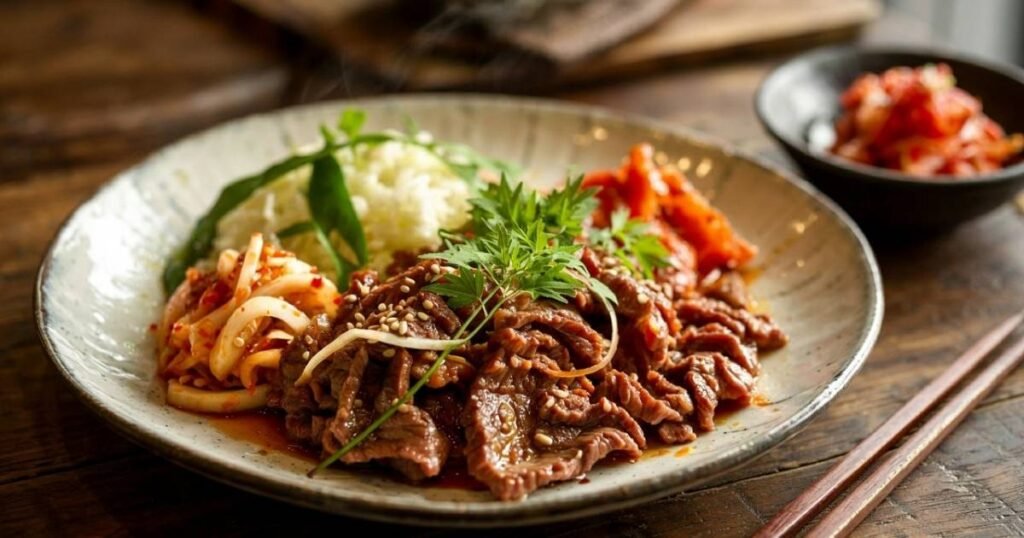 Korean Style Beef Bulgogi