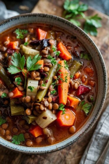 Lentil Vegetable Soup